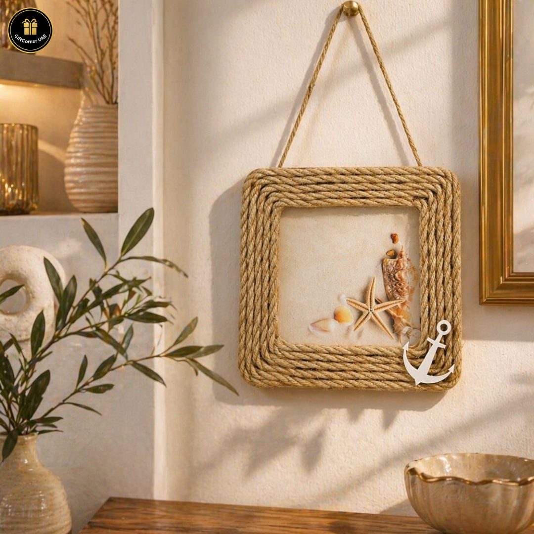 Hanging Rope Photo Frame