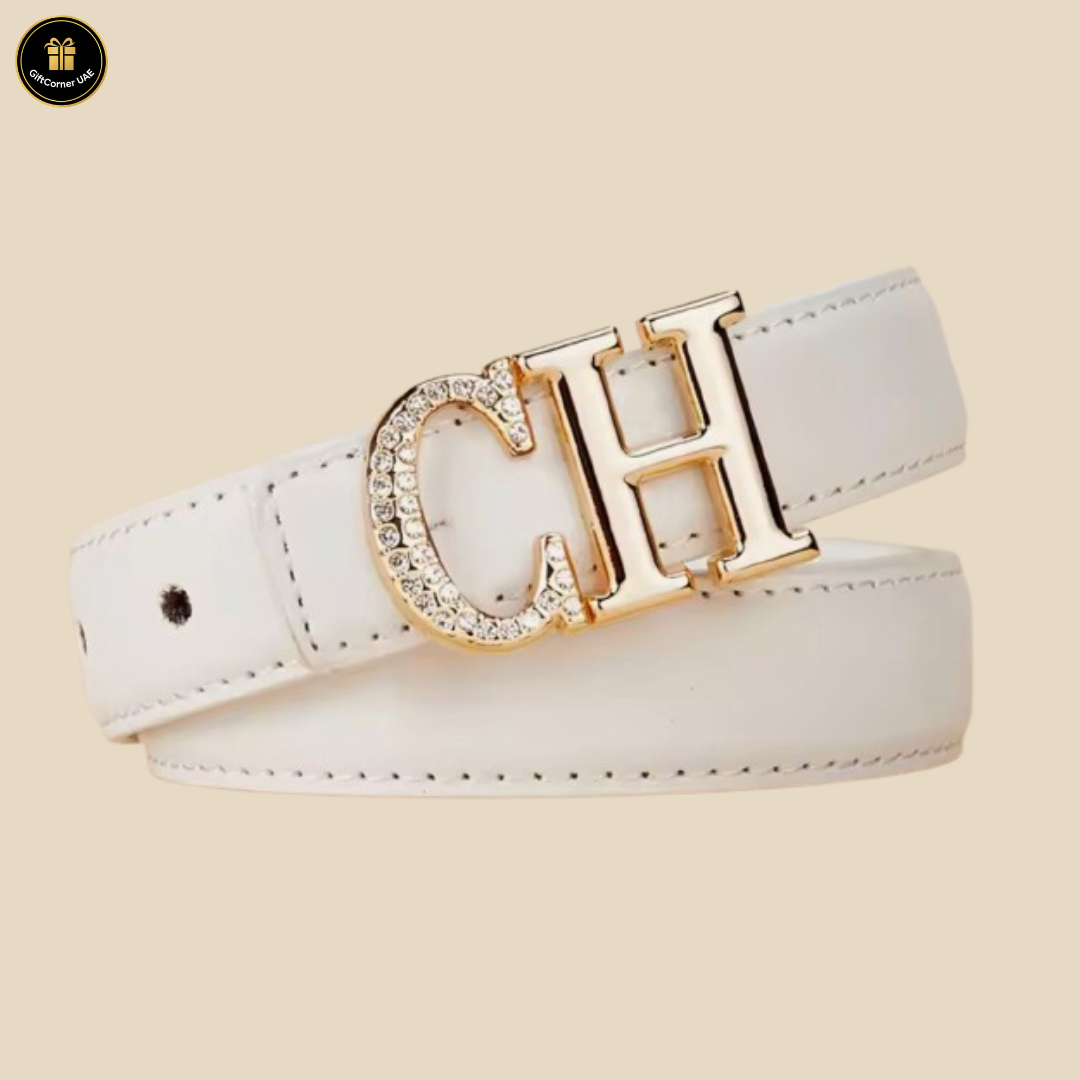 Stylish White Belt