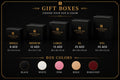 Size & Color Options For Gift Box