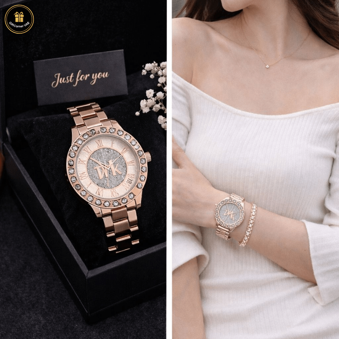 Chic Rose Gold Watch - Gift Corner
