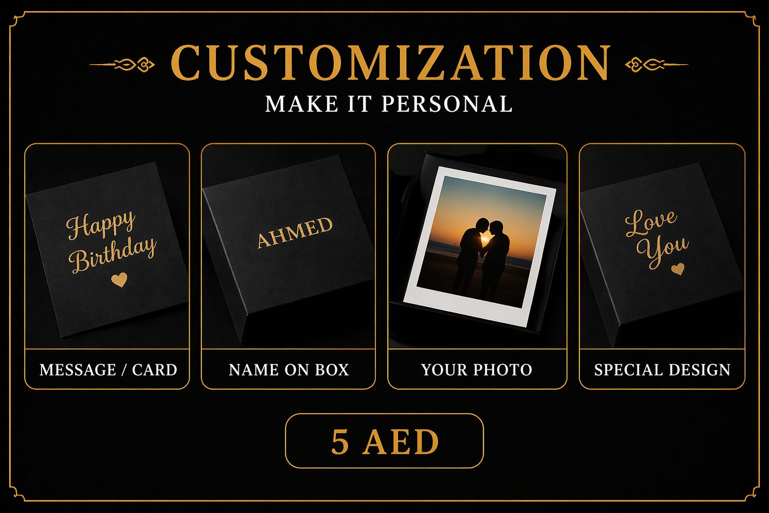 Customization Options For Gift Box - Gift Corner